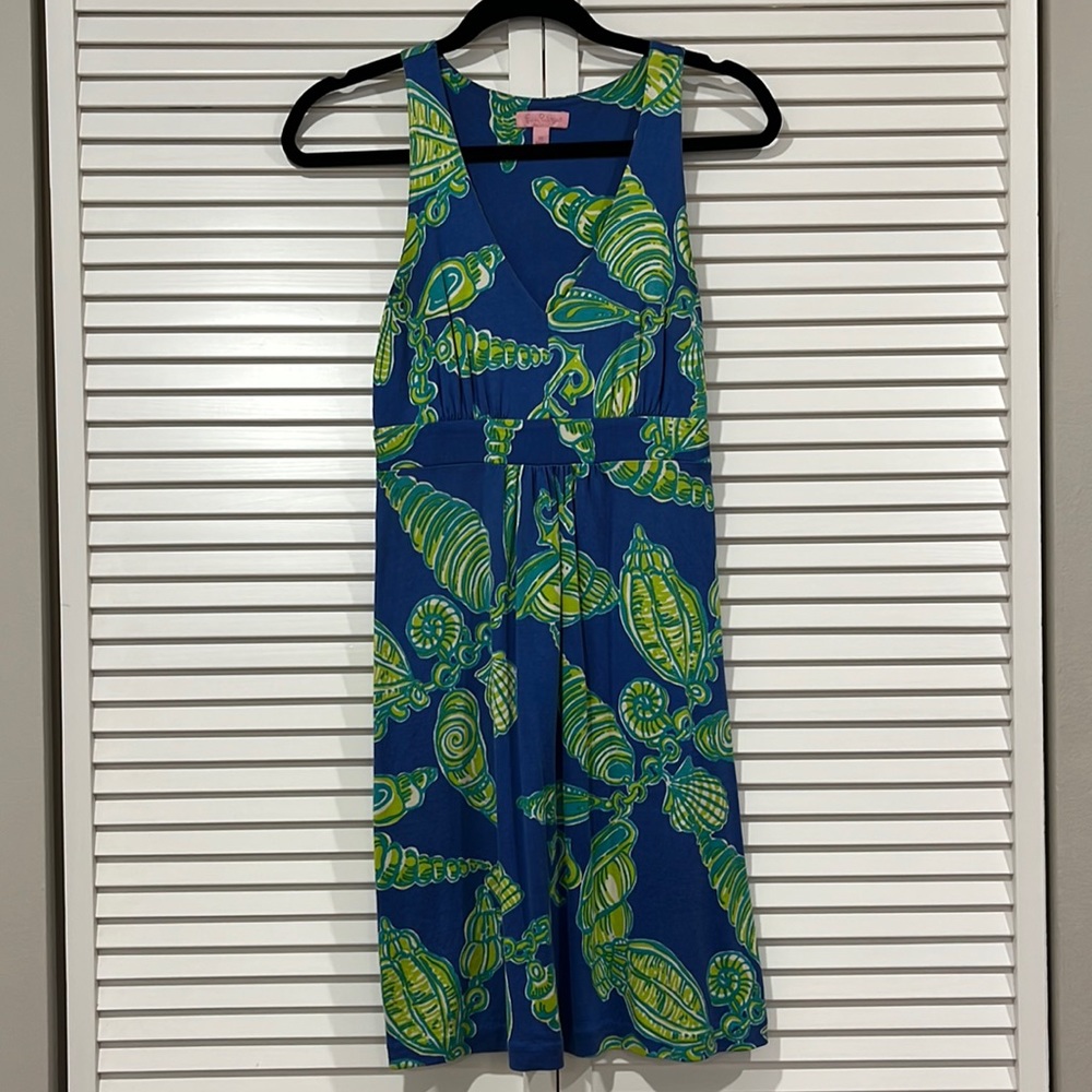 Shell pattern Lilly Pulitzer dress, size XS